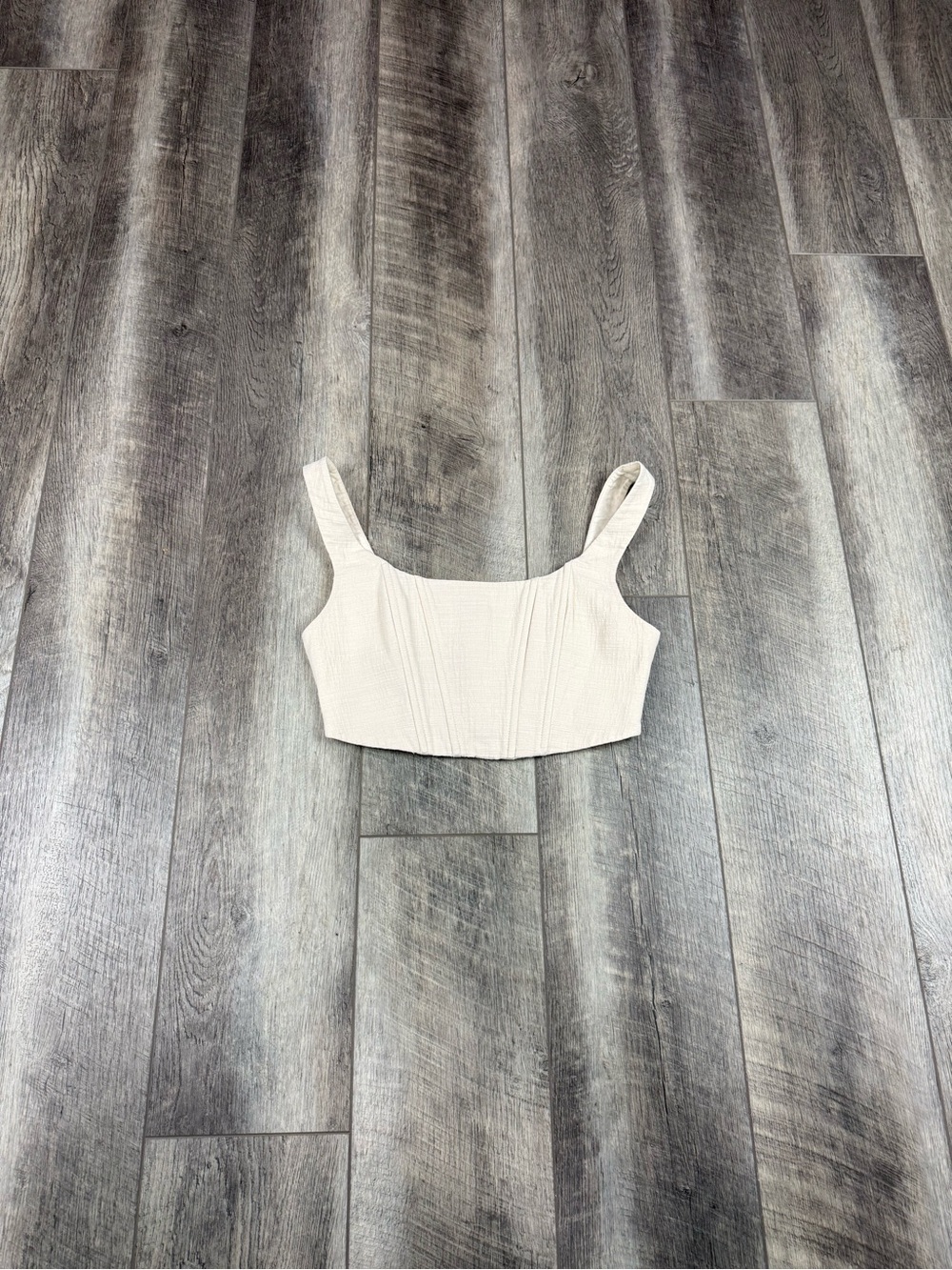 Significant‎ Other Cream Leilah Crop Top